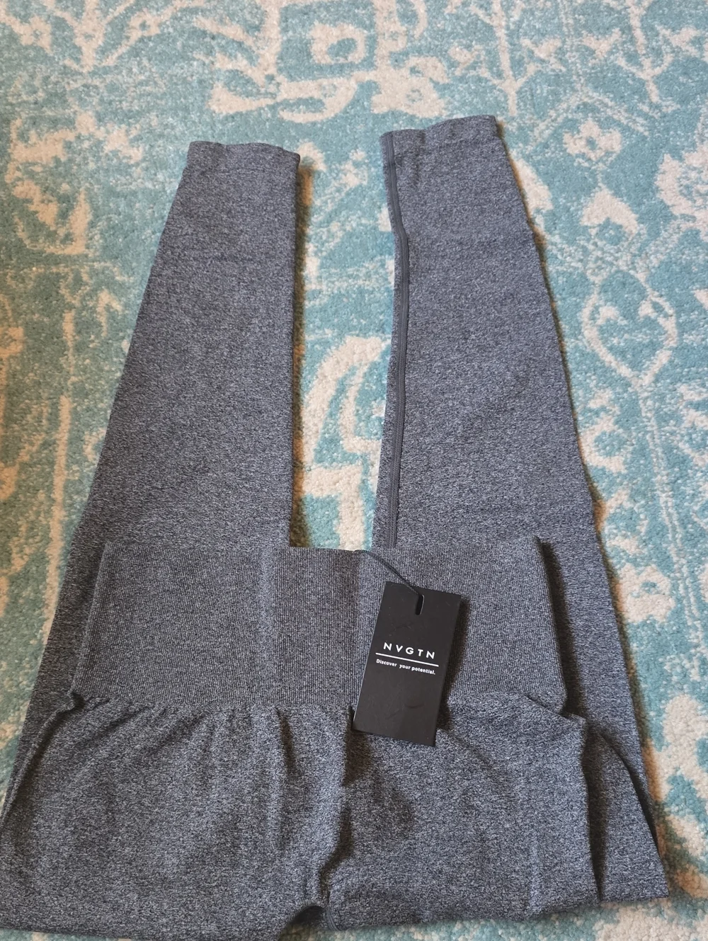 NVGTN Heather Charcoal Seamless Leggings